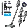 A collection of vacuum cleaner parts and accessories, including the main unit, filters, brushes, and a flexible hose, arranged on a white background. Náhled obrázku produktu