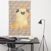 Mr. & Mrs. Panda Wandteppich Mops Krone - Hundeglück - Produktbild-Vorschau 4