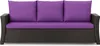 Coussins pour canapé de jardin - Assise 160x50x7, dossier Voir les images du produit 5