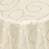 DecoHomeTextil Kringel Circle Tafeldecke Ornamente Damast Produktbild-Vorschau 1