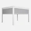 sweeek - Pergola mit Lamellendach Triomphe 3x4m + Markise Produktbild-Vorschau 1