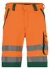 DASSY® Lucca Warnschutz-Shorts NEONORANGE/FLASCHENGRÜN Produktbild-Vorschau 2