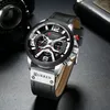 CURREN 8329 Kremeňové hodinky Business Men Jednoduché Náhľad obrázku produktu 3