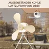 Akku Camping Ventilator mit Licht 7200mAh, USB-C, Produktbild-Vorschau 4