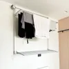 Höhenverstellbarer Wand-Wäschetrockner, doppelte Produktbild-Vorschau 3