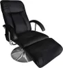 masážne kreslo vidaXL Black Imitation Leather Náhľad obrázku produktu 4