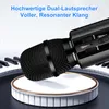 Bluetooth Karaoke Mikrofon,kabelloses Handmikrofon mit4Ω/6 Produktbild-Vorschau 5