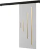 MEBLE KRYSPOL Salwador Y Schiebetür, 90x204 cm, Weiß, Produktbild-Vorschau 1