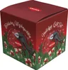 A red holiday gift box for Knipex tools, decorated with Christmas imagery and text. Produktbild-Vorschau