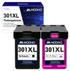 Two ink cartridges and their packaging are displayed. Produktbild-Vorschau