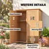Outsunny Gartenschrank Holz Geräteschuppen Gerätehaus Produktbild-Vorschau 6