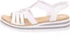 Rieker Riemchensandalette  Weiß Produktbild-Vorschau 31