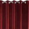 Vorhang RIA dunkeldunkelrot 140x250 cm  Ösen 10 Produktbild-Vorschau 6