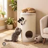 Fudajo Forest Kratztonne weiß-cremefarben Höhe 61 cm Ø 35 Produktbild-Vorschau 2