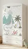 Kinderschrank Weiß 88x187 cm Kleiderschrank Kinder 2 Türen Produktbild-Vorschau 7
