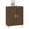 The Living Store Sideboard Braun Eichen-Optik 69,5x34x90 cm Produktbild-Vorschau 5