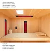 Infrarotstrahler InfraROTmed MAX© 500W für die Sauna und Produktbild-Vorschau 3