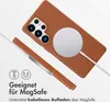 Accezz MagSafe Leather Backcover für das Samsung Galaxy S25 Produktbild-Vorschau 3