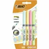 BIC Highlighter Grip Pastel, 4 kusov, Modrá, Zelená, Náhľad obrázku produktu 1