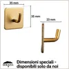 DEKAZIA® 4 ganci adesivi porta asciugamani bagno adesivo Anteprima dell’immagine prodotto 7