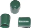 50 x Kappe für Rundrohr D=12/13 mm L= 15 mm grün PVC Produktbild-Vorschau 1