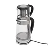 A glass electric kettle with a teapot on top, shown against a white background. Náhled obrázku produktu