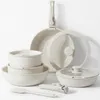 Batterie de cuisine 12 pièces, casseroles et poêles Voir les images du produit 1