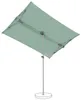A rectangular patio umbrella is shown from underneath, tilted slightly. Produktbild-Vorschau
