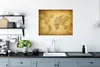 MuchoWow® Poster Weltkarte - Retro - Papyrus 80x60 cm - Produktbild-Vorschau 3