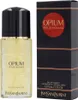 A bottle of Opium Pour Homme Eau de Toilette and its packaging are displayed side-by-side against a white background. Produktbild-Vorschau