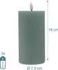 Candele LED Relaxdays, set da 4, A x P: 18 x 7,5 cm, fiamma Anteprima dell’immagine prodotto 4