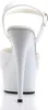 DELIGHT-609 Damen Sandale von Pleaser, Weiß  , EU 43, US 13 Produktbild-Vorschau 4