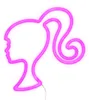 Paladone Barbie LED-Neonlicht, rosa Puppe, USB-betrieben, Produktbild-Vorschau 2