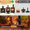 Wentylator do kominka Peviasot, magnetyczny, 6-łopatkowy, z Podgląd zdjęcia produktu 5
