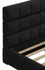 Letto imbottito Flieks 180x200 cm con rete a doghe, letto Anteprima dell’immagine prodotto 5