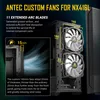 Antec NX416L White, Midi Tower, PC, Weiß, ATX, ITX, micro Produktbild-Vorschau 4
