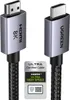 A close-up studio shot of an HDMI cable. Voir les images du produit