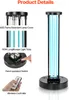 Product details and features of a UV lamp. Anteprima dell’immagine prodotto