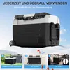 55L Kompressor Kühlbox Dual Zone bis -20℃, 12/24V DC & 230V Produktbild-Vorschau 6