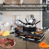 8-dielny raclette s fondue | stolný gril | panvice | Náhľad obrázku produktu 2