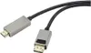 Renkforce DisplayPort / HDMI Adapterkabel DisplayPort Produktbild-Vorschau 1