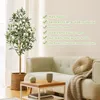 Kunstpflanze Olivenbaum 120 cm,Realistische Olive mit Produktbild-Vorschau 5