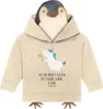 Mr. & Mrs. Panda Organic Baby Hoodie Einhorn Blume 24. - Produktbild-Vorschau 2