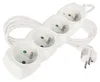 Prodlužovací kabel 2 m / 4 zásuvky / bílý / PVC / 1 mm2 Náhled obrázku produktu