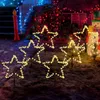 SALCAR LED-buitenverlichting, sterrenvorm, 30 cm, 180 Productafbeelding-voorbeeld 1