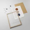 Gerahmtes Poster - Rahmen in heller Eiche - Minimalistisch Produktbild-Vorschau 4