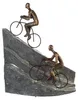 Casablanca by Gilde Dekofigur Skulptur Racing bronzefarben Produktbild-Vorschau 1