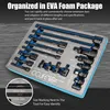 CCLIFE 1/4 1/2 3/8 Zoll Steckschlüssel Verlängerung Produktbild-Vorschau 7