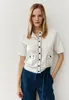 MORE & MORE Cardigan with Handstitching off white 42 Produktbild-Vorschau 4