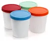 4 Stück Eiscreme Behälter mit Silikondeckel, 1 Liter Produktbild-Vorschau 1